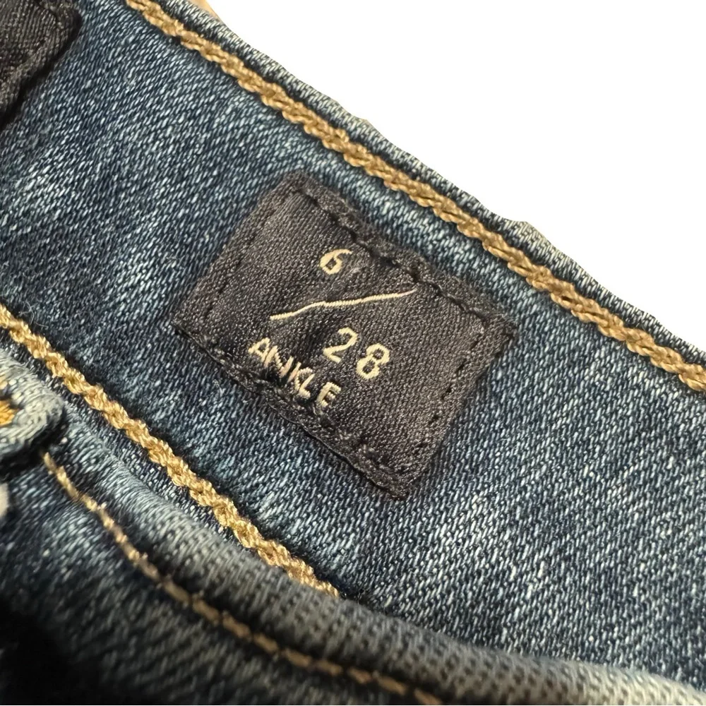 Lucky Brand Bridgette High Rise Skinny Jeans Denim Blue Los Angeles - Picture 5 of 7